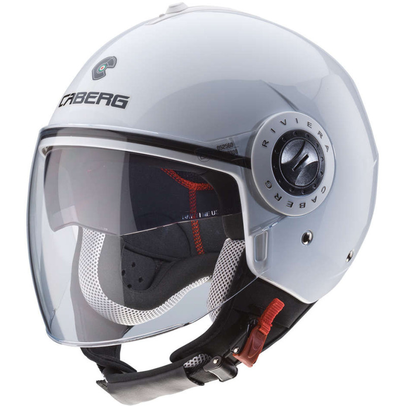 CASCO CABERG RIVIERA V3 BIANCO