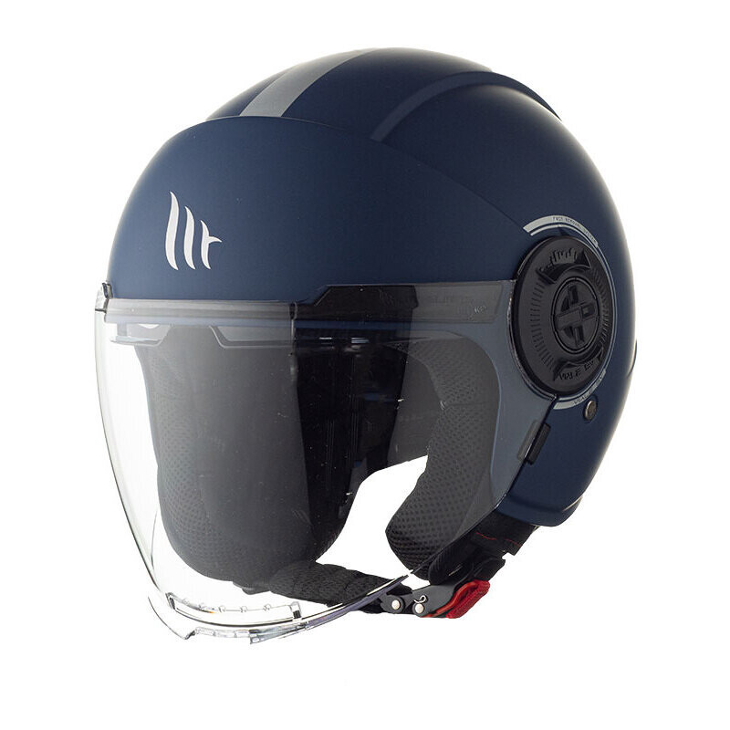 CASCO MT HELMETS VIALE SV BLU OPACO