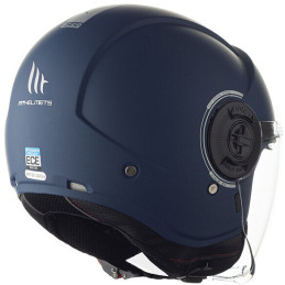 CASCO MT HELMETS VIALE SV BLU OPACO