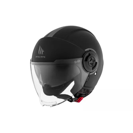 CASCO MT HELMETS VIALE SV NERO OPACO